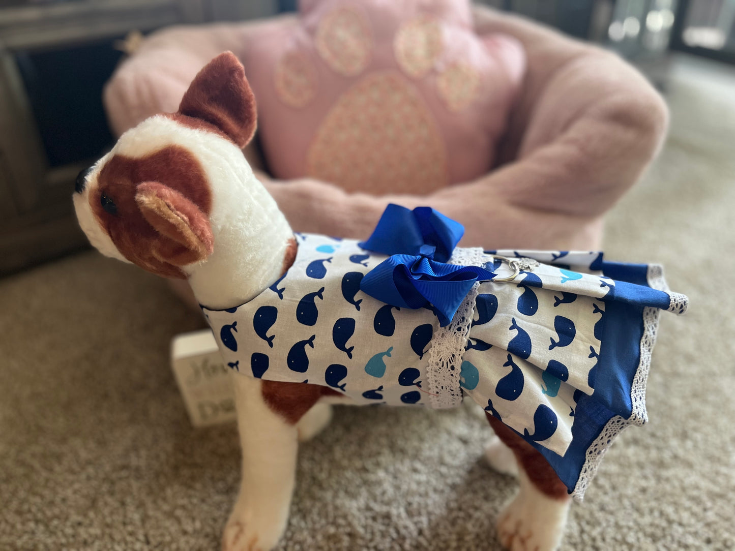 Whale harness dress