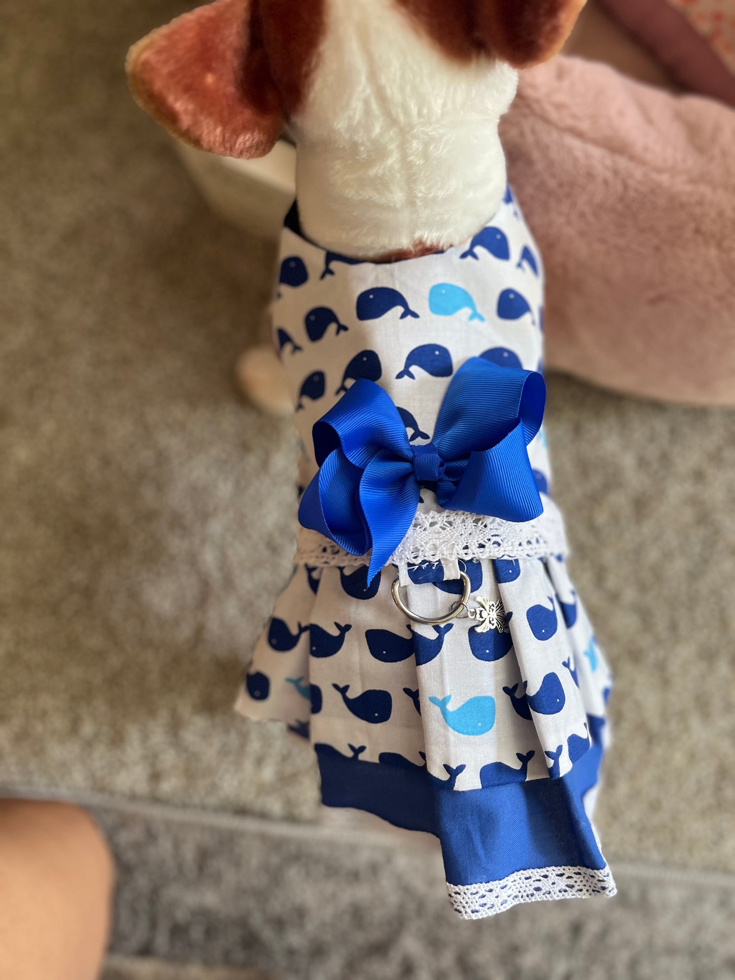 Whale harness dress