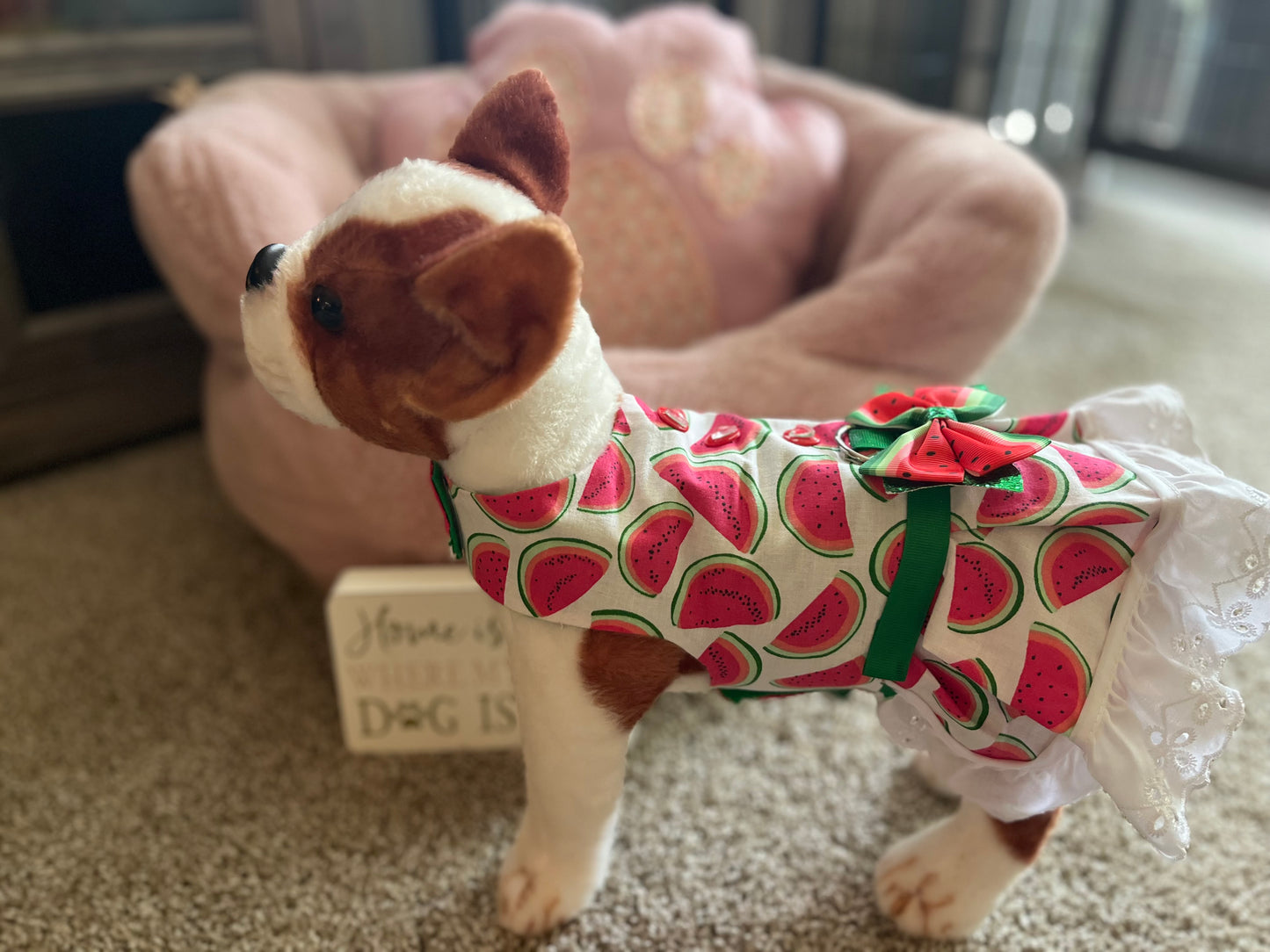 Watermelon harness dress