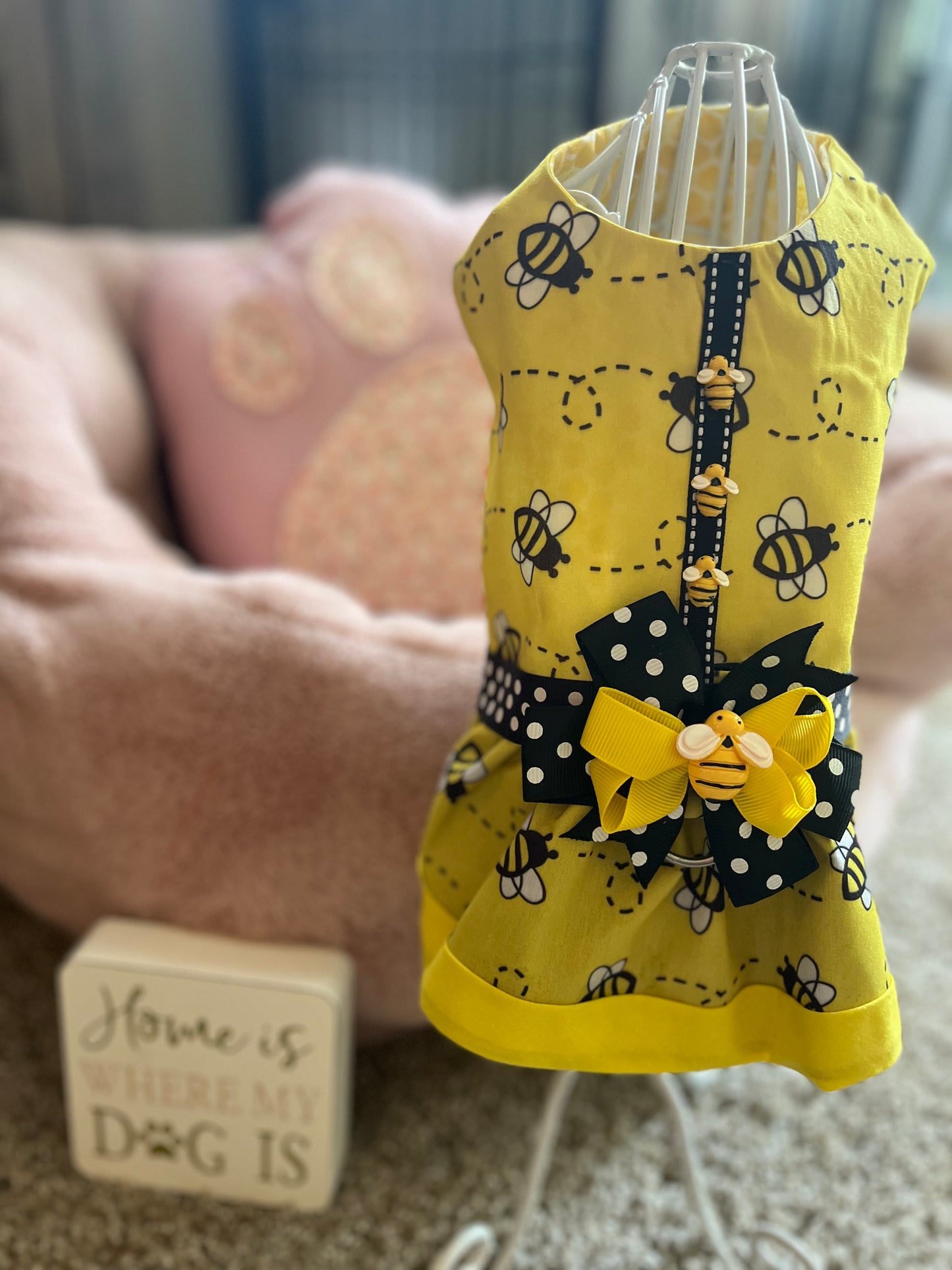 Bumble Bee harness dress