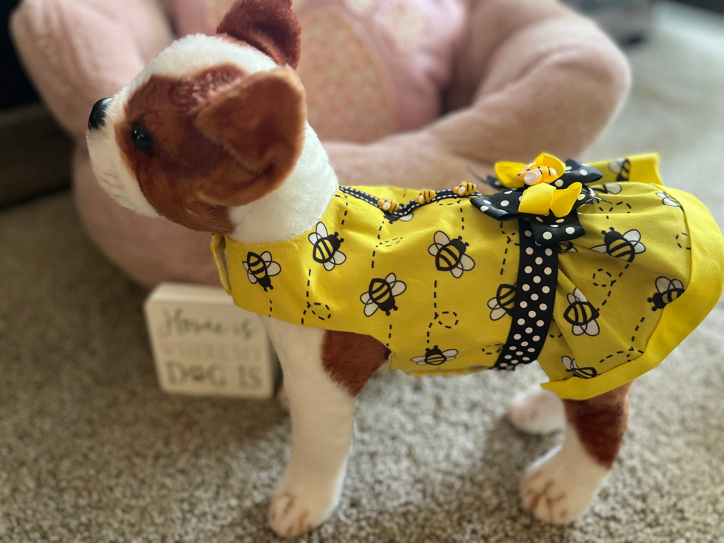 Bumble Bee harness dress