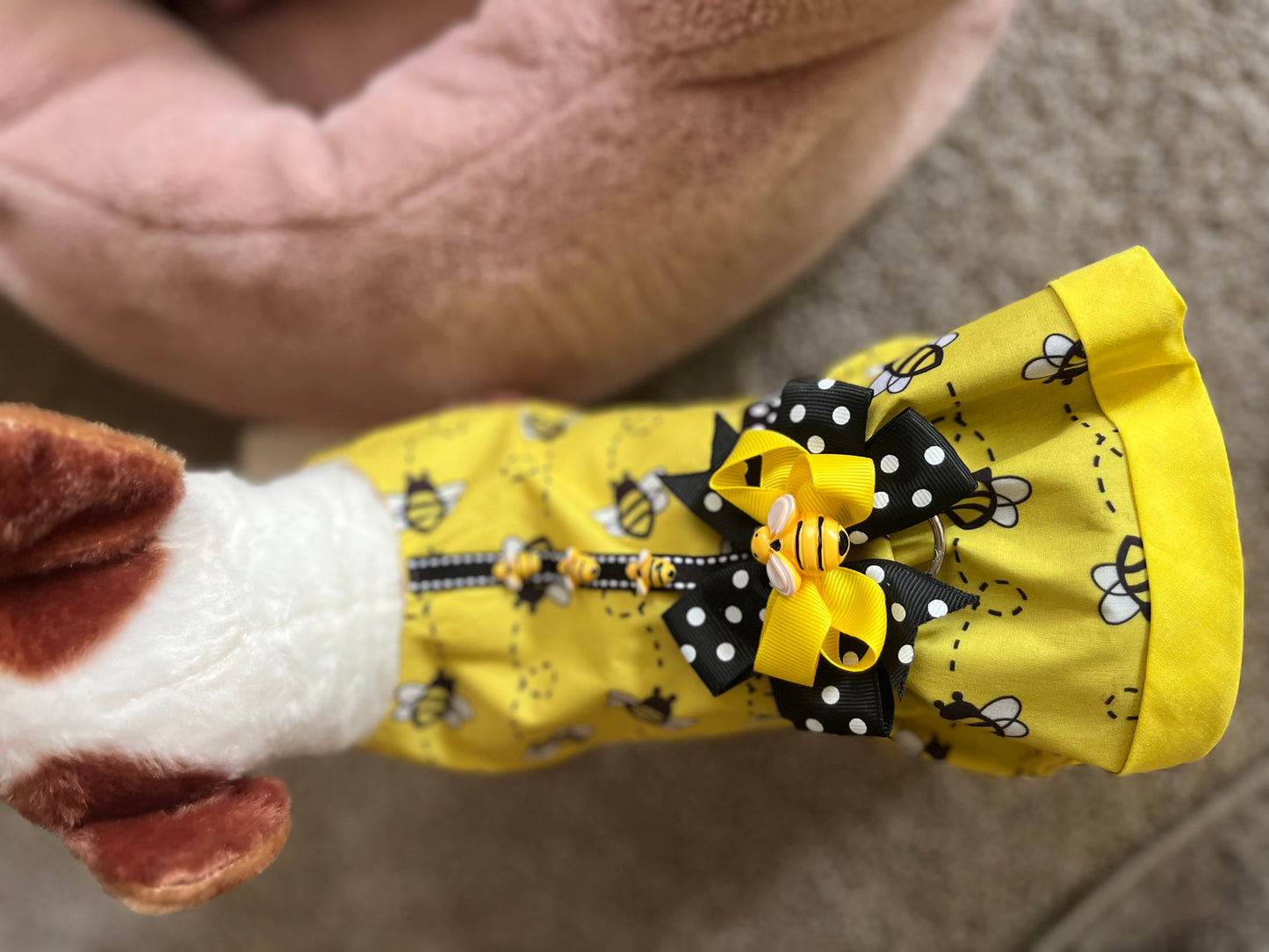 Bumble Bee harness dress