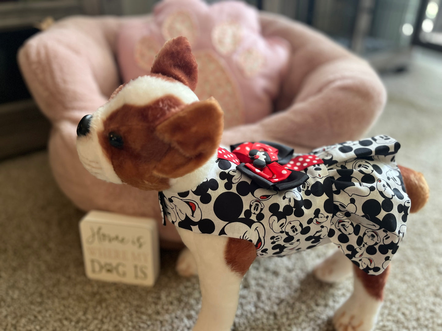 Mickey Mouse dog dress
