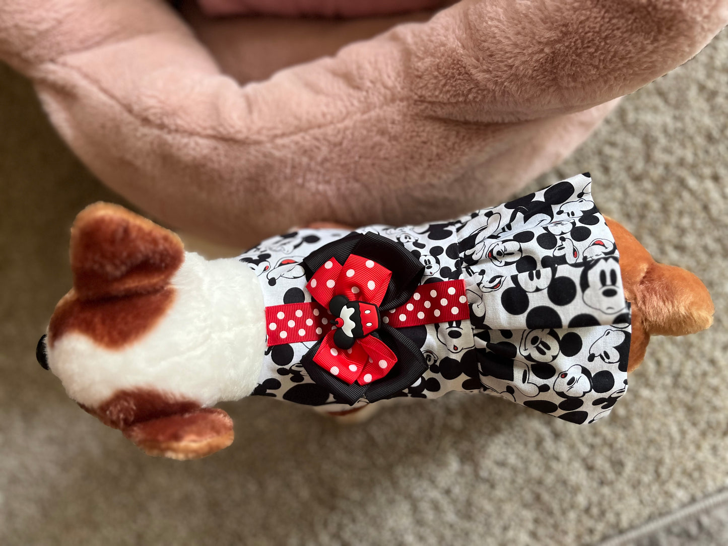 Mickey Mouse dog dress