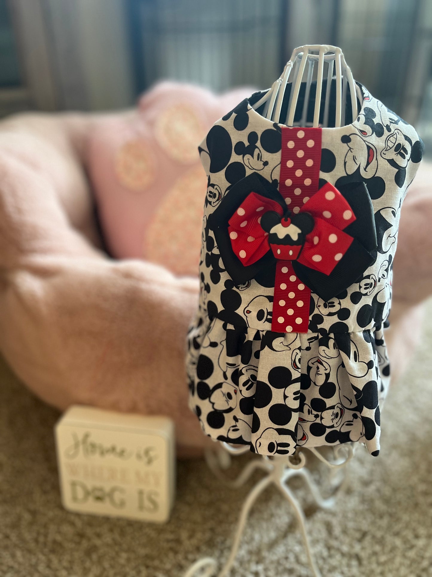 Mickey Mouse dog dress