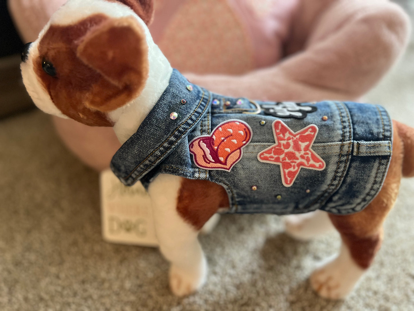 Girl gang - Dog’s denim vest