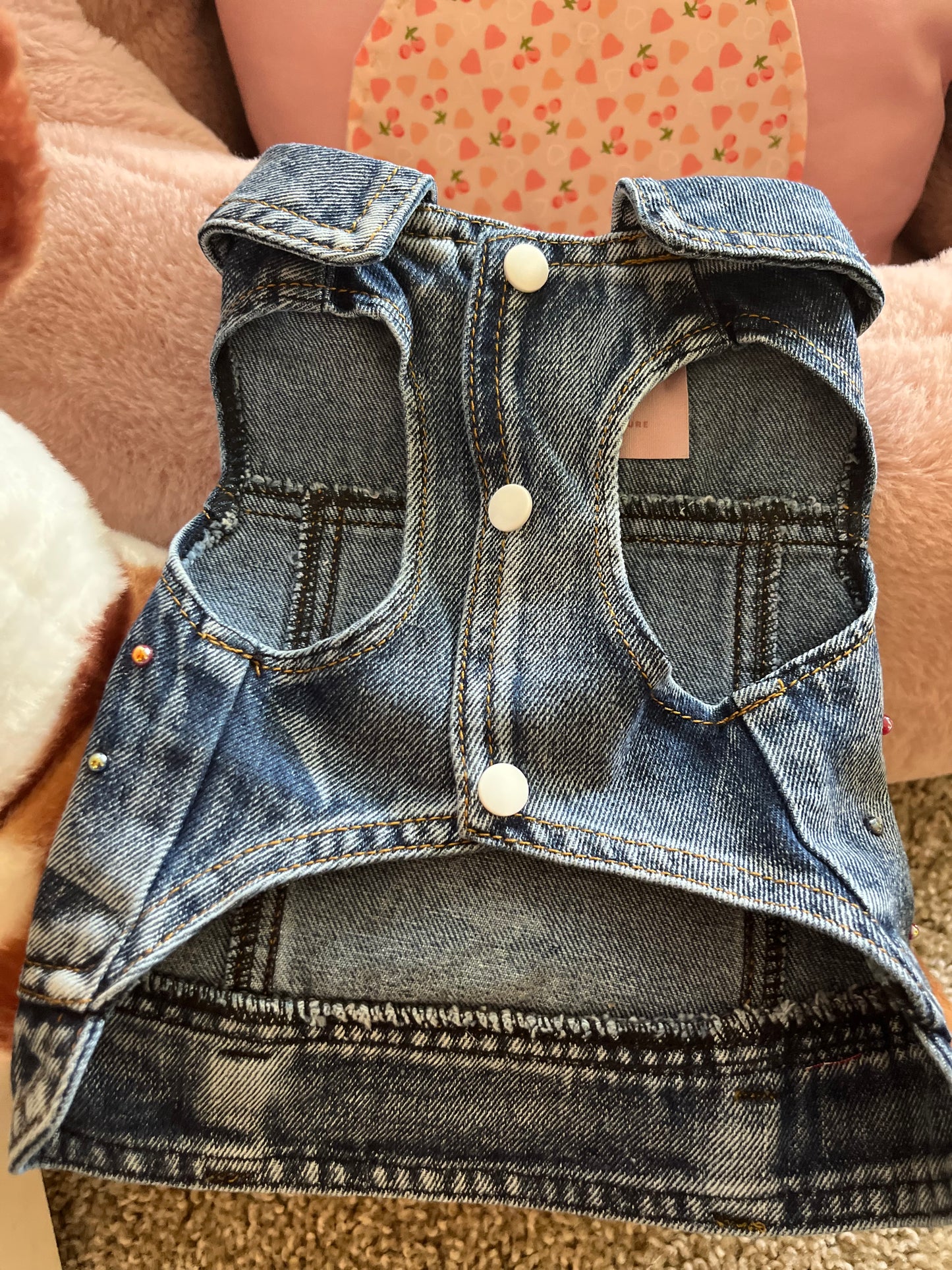 Girl gang - Dog’s denim vest