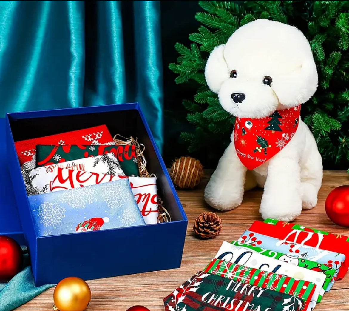 Christmas Tie-On Bandanas