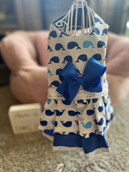 Whale harness dress