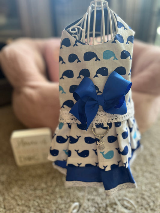 Whale harness dress