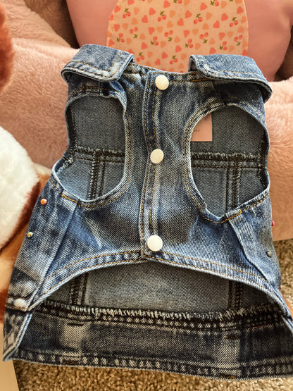 Girl gang - Dog’s denim vest