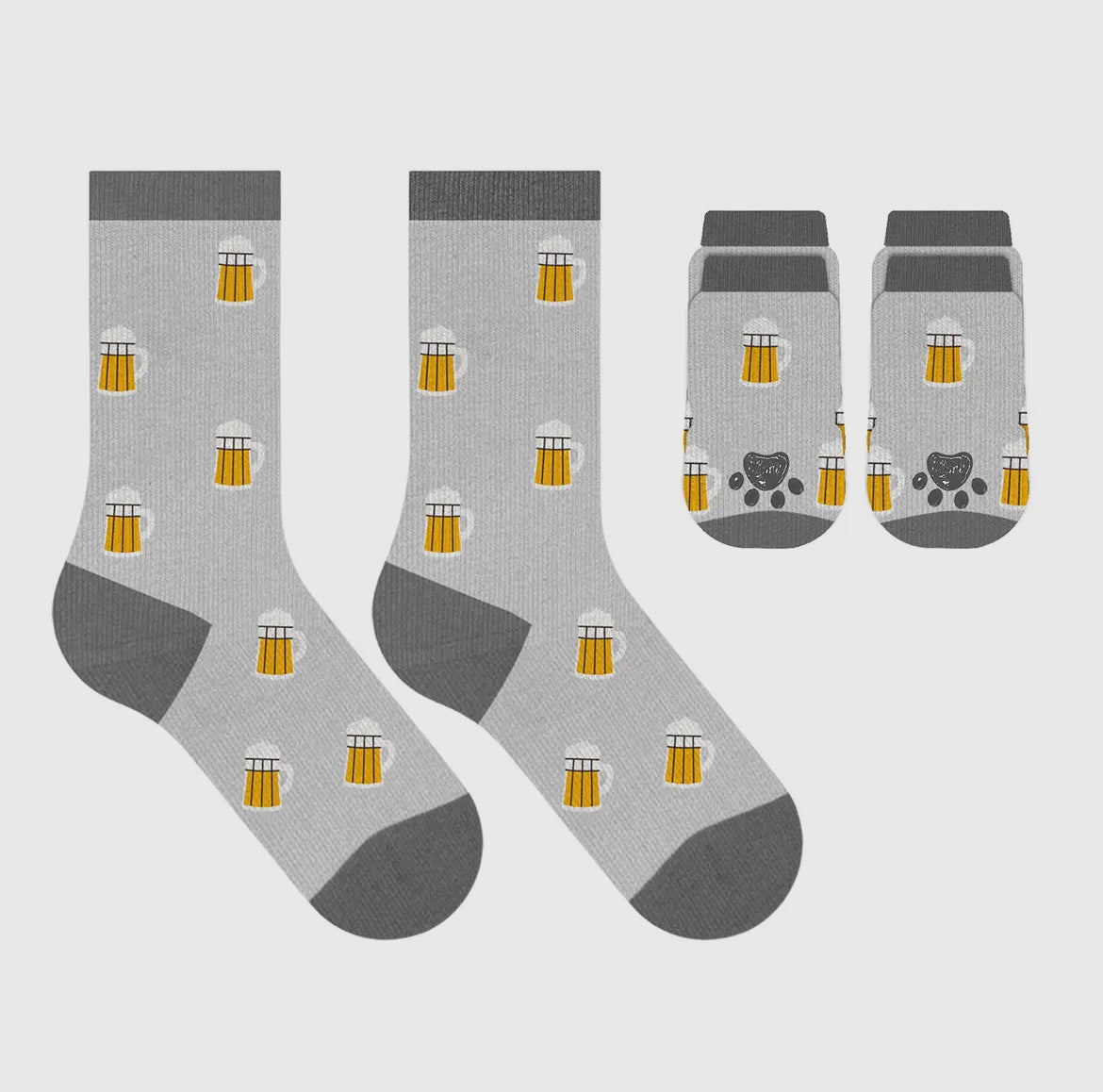 Socks for fur baby and parent