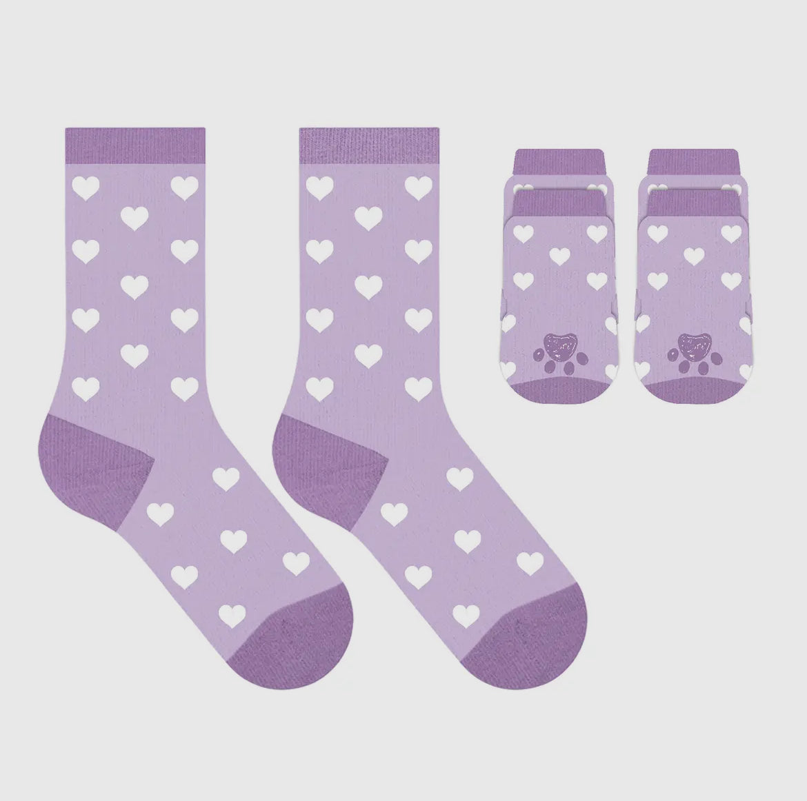 Socks for fur baby and parent