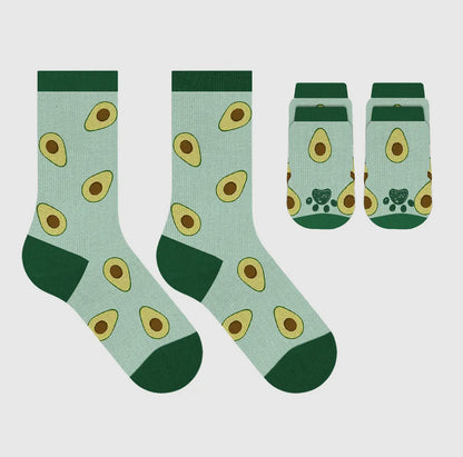 Socks for fur baby and parent