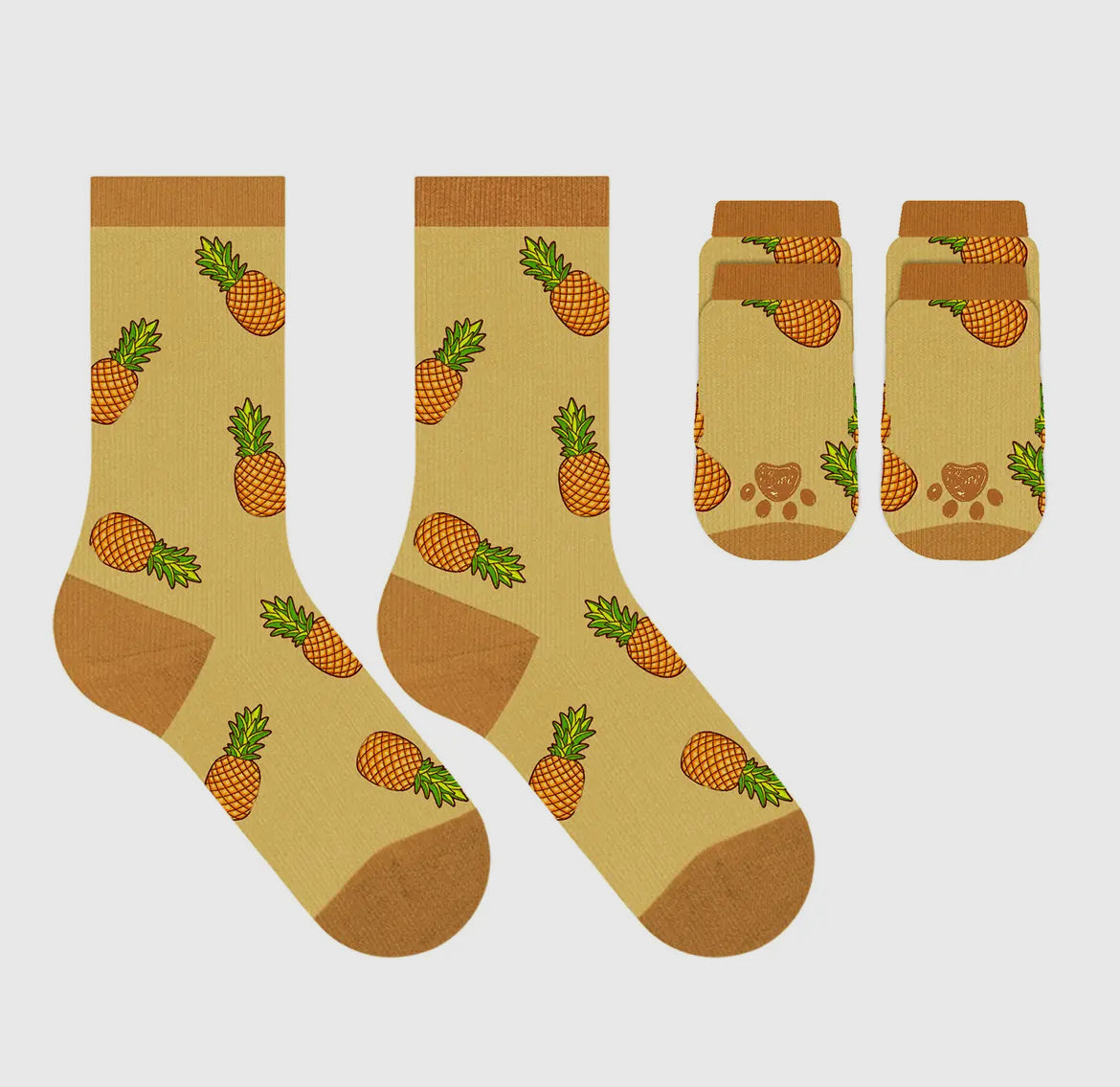 Socks for fur baby and parent